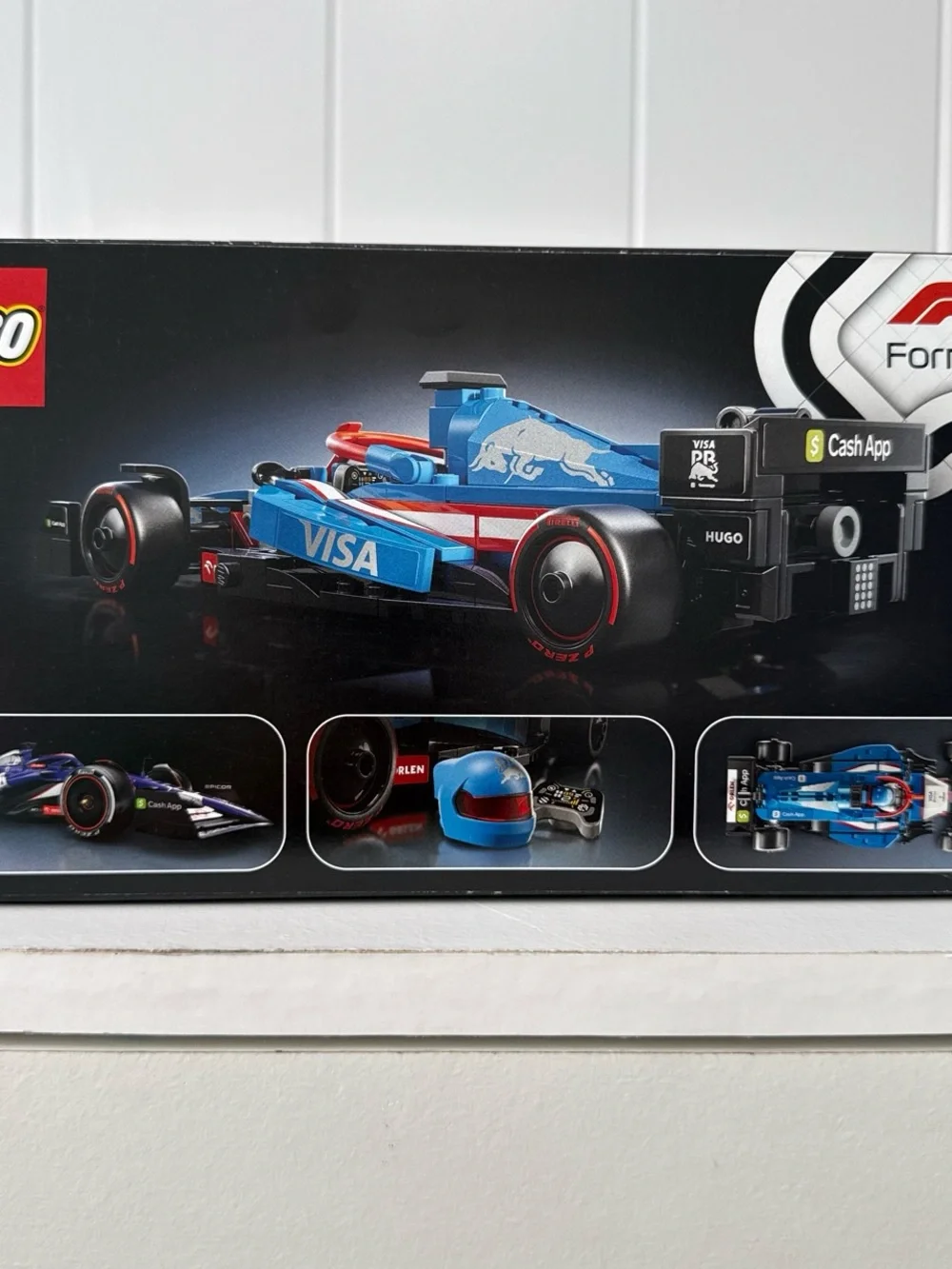 Lego Speed Champions Blue and Black Formula 1 Race Car
